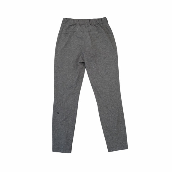 Lululemon On The Fly Pant 28" Heathered Black 4 - Picture 5 of 8